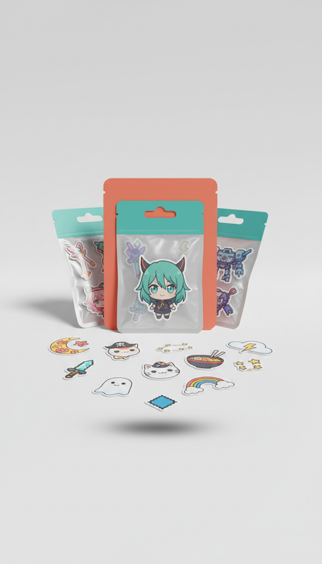 Anime Vinyl Sticker Pack—Gloss Finish