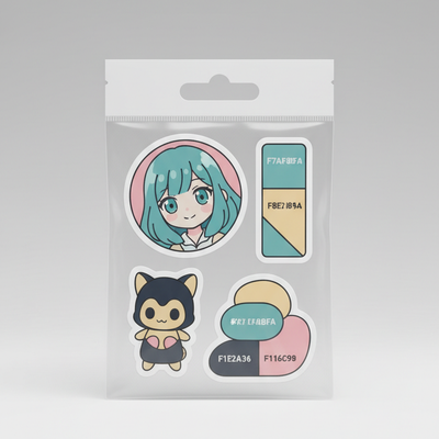 Anime Vinyl Sticker Pack