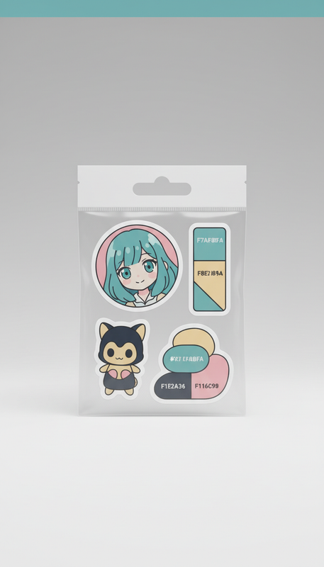 Anime Vinyl Sticker Pack