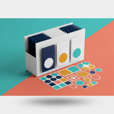 Corporate Branding Bulk Sticker Pack—Logo Precision