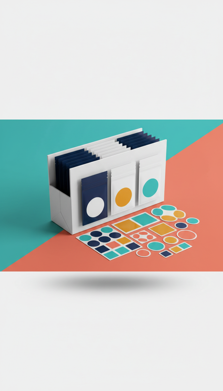 Corporate Branding Bulk Sticker Pack—Logo Precision